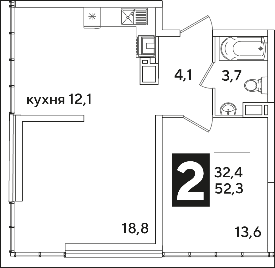 Самолёт Краснодар — планировка 2