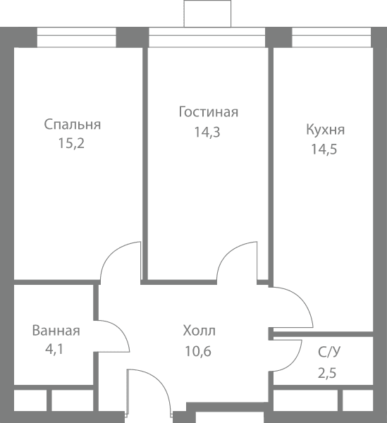 Stellar City Москва — планировка 2