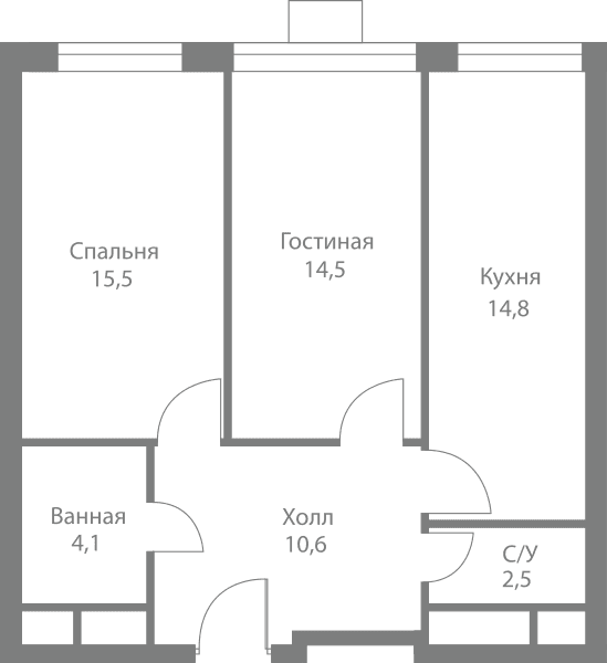 Stellar City Москва — планировка 2