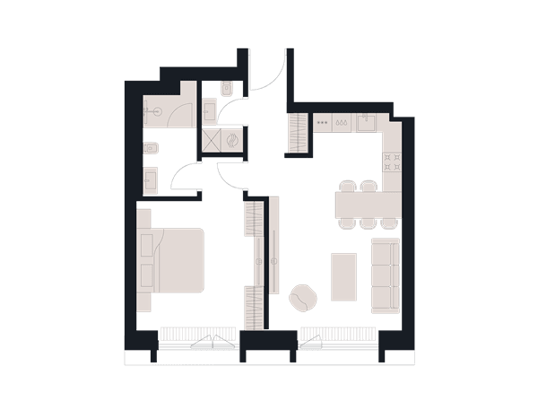 Victory Park Residence Москва — планировка 2