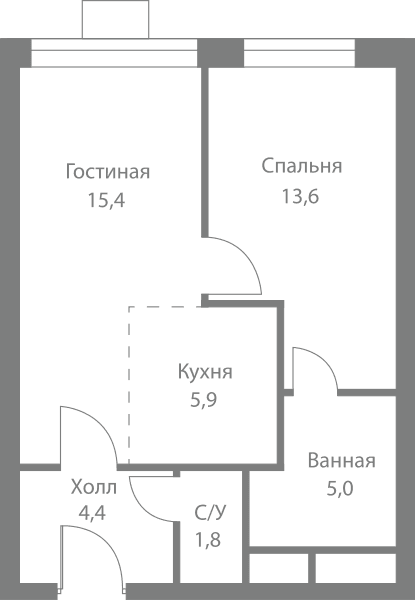 Stellar City Москва — планировка 2