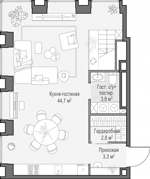 Life Time Москва — планировка 2