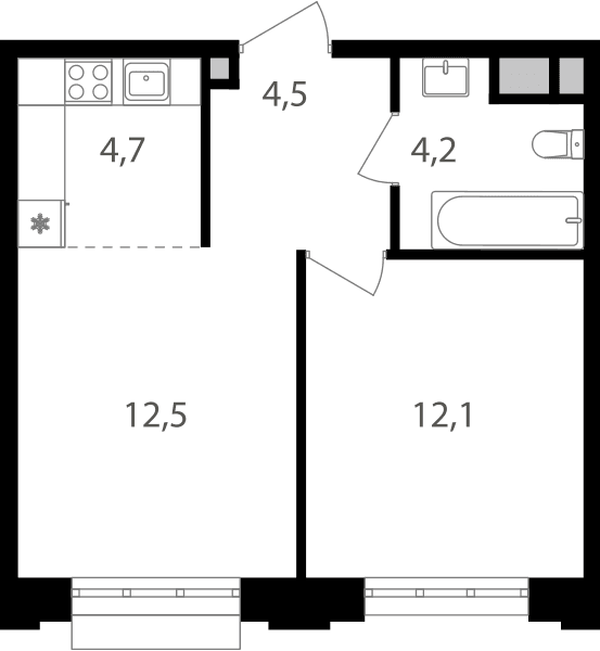 Михалковский Москва — планировка 2