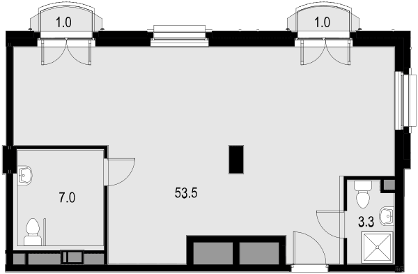 Wellton SPA Residence Москва — планировка 2