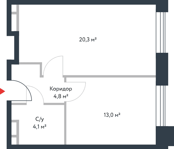 Riverpark Москва — планировка 2