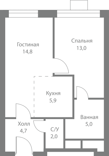 Stellar City Москва — планировка 2