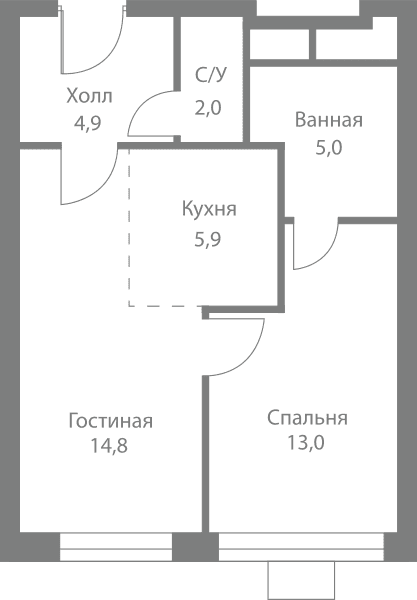 Stellar City Москва — планировка 2