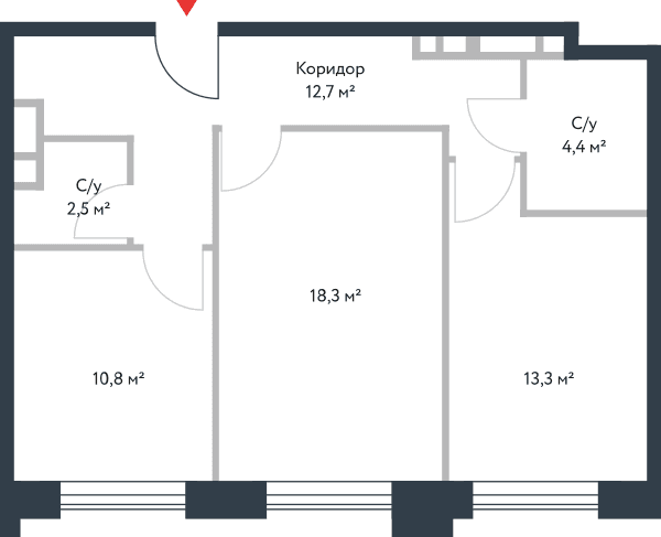 Riverpark Москва — планировка 2