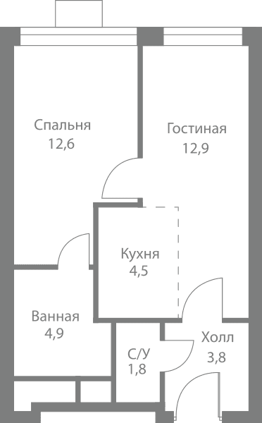 Stellar City Москва — планировка 2