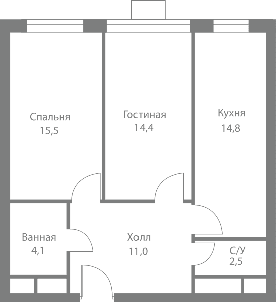 Stellar City Москва — планировка 2