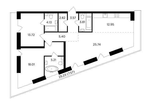 FORIVER Москва — планировка 3
