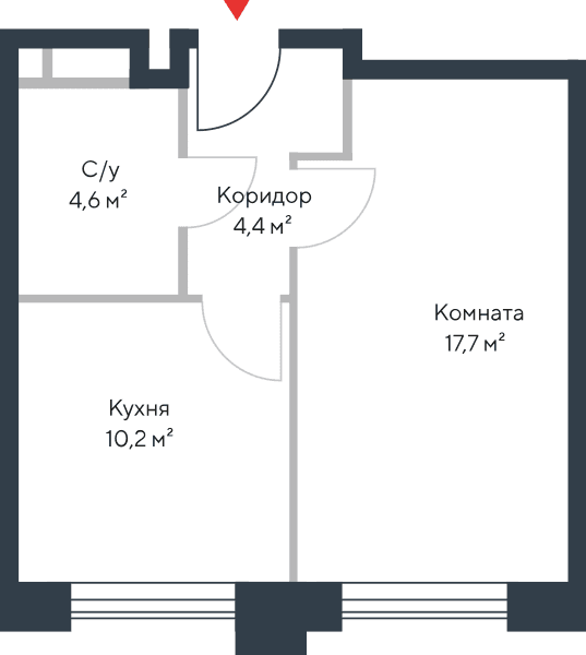 Riverpark Москва — планировка 1