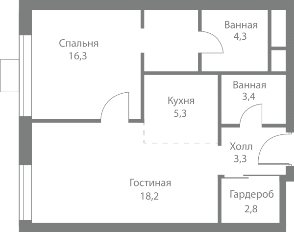 Stellar City Москва — планировка 2