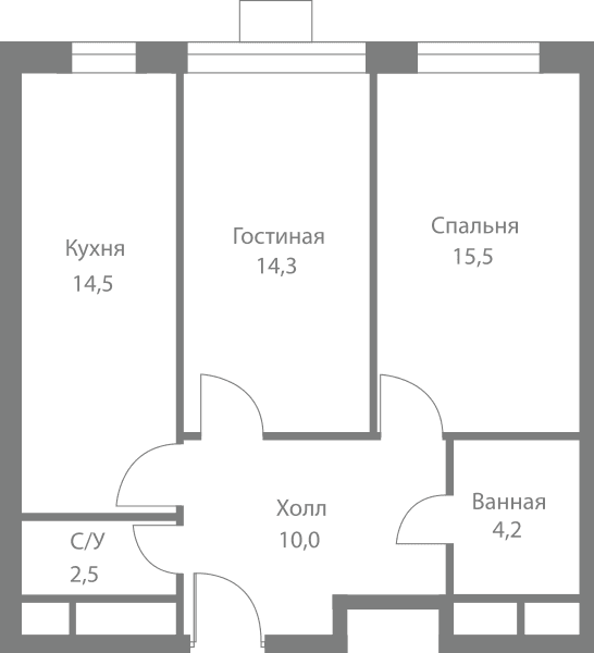 Stellar City Москва — планировка 2