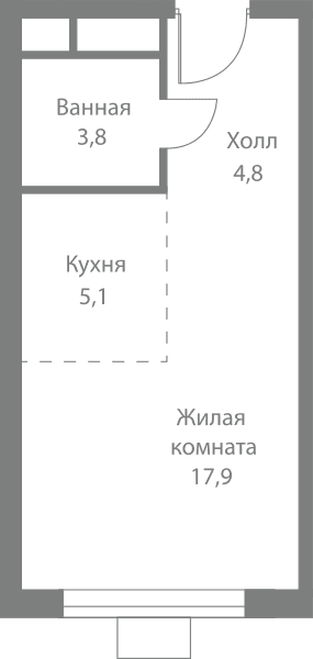 Stellar City Москва — планировка 1