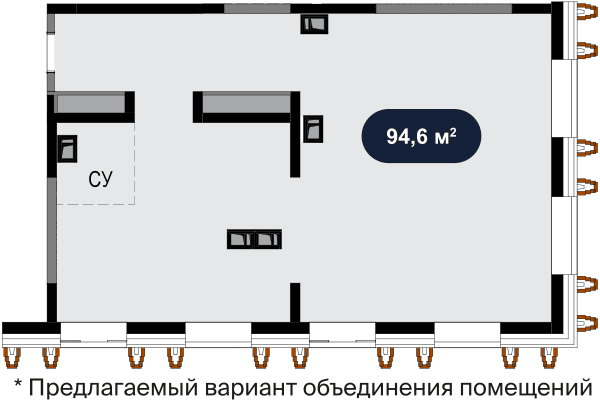 NEVSKY PLAZA Москва — планировка 2