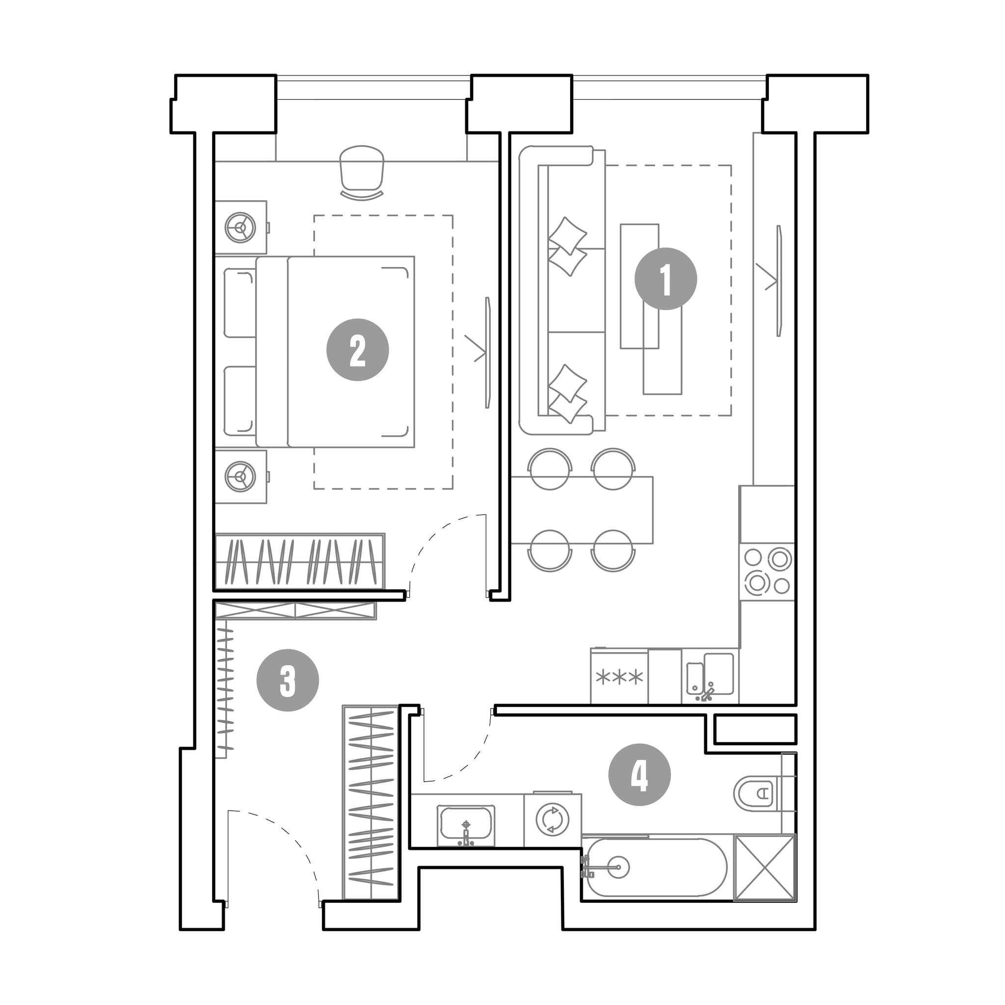 МИРАПОЛИС Москва — планировка 2