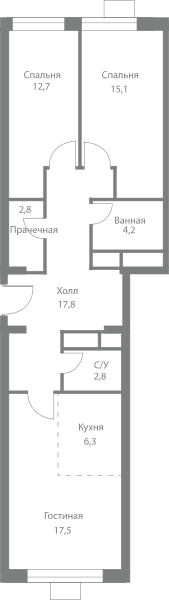 Stellar City Москва — планировка 3