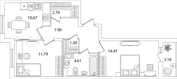 КИНОПАРК Санкт-Петербург — планировка 2