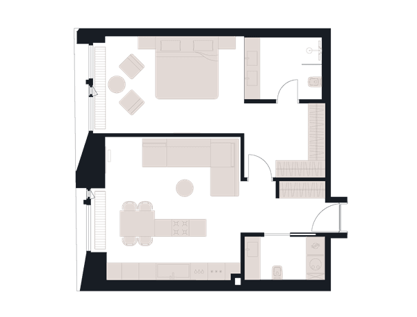 Victory Park Residence Москва — планировка 2