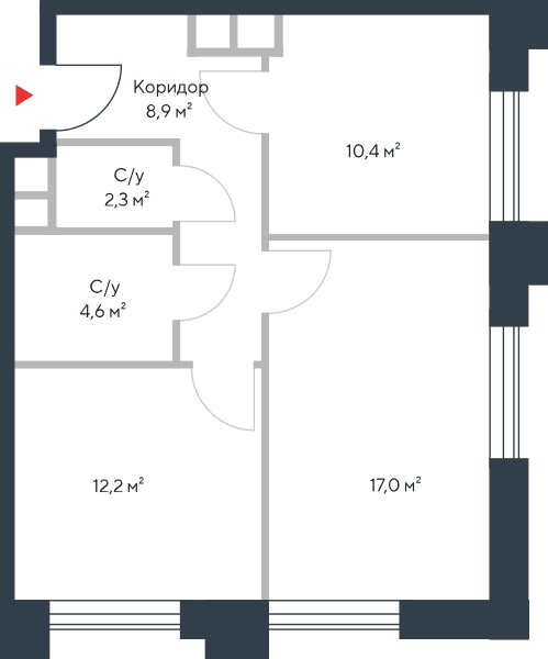 Riverpark Москва — планировка 2