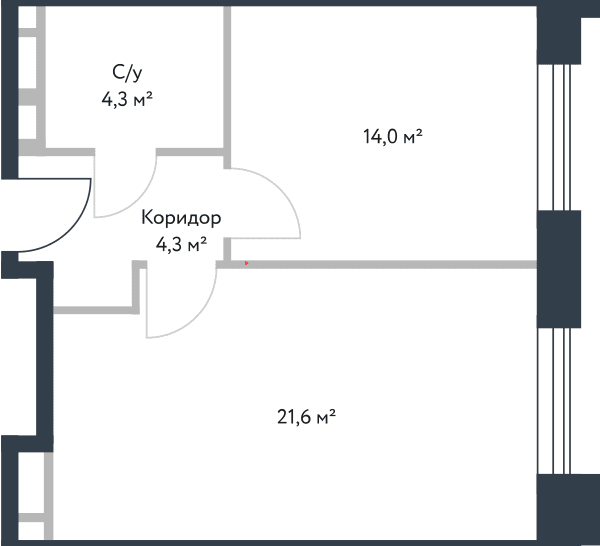 Riverpark Москва — планировка 2