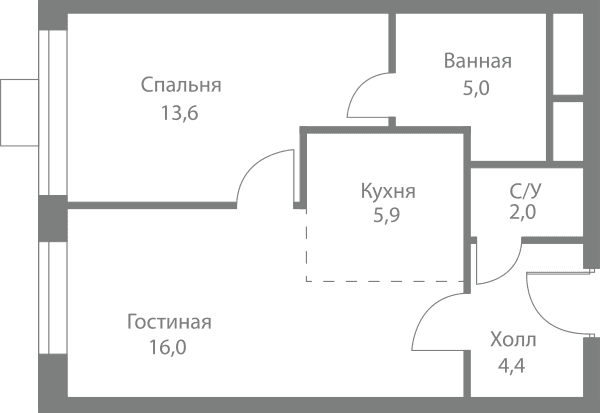 Stellar City Москва — планировка 2