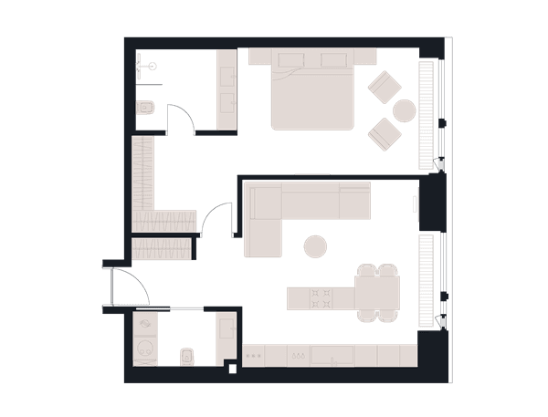 Victory Park Residence Москва — планировка 2