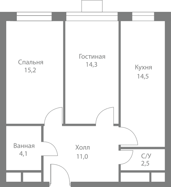 Stellar City Москва — планировка 2