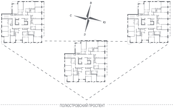 RESPECT Санкт-Петербург — планировка 1