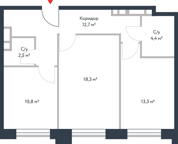 Riverpark Москва — планировка 2