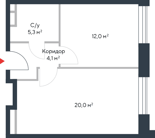 Riverpark Москва — планировка 2
