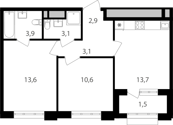 Михалковский Москва — планировка 2