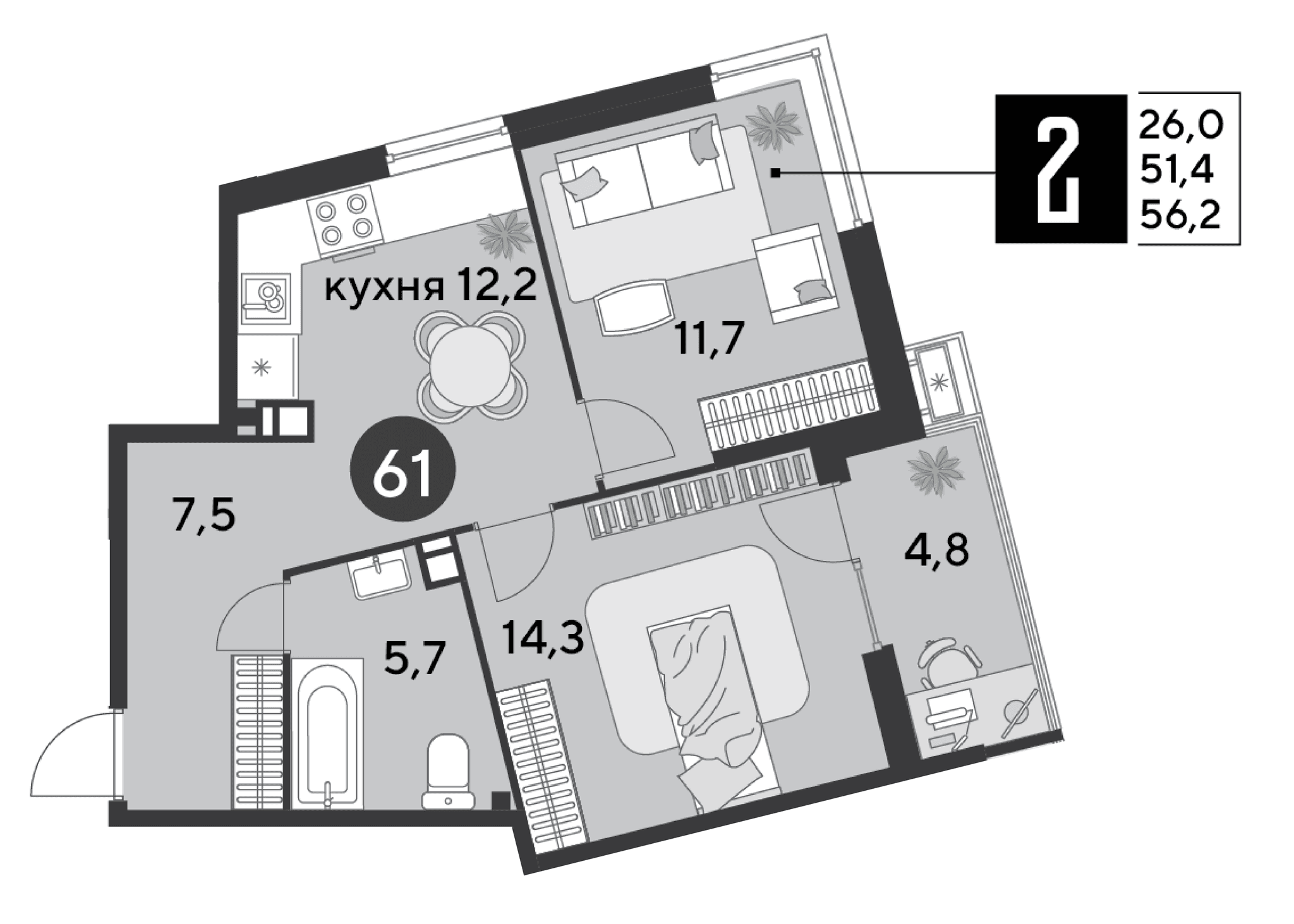 Парк Победы Краснодар — планировка 2