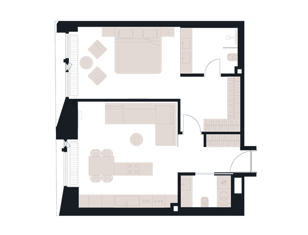 Victory Park Residence Москва — планировка 2