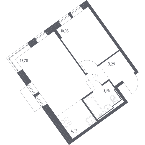 Молжаниново Москва — планировка 1