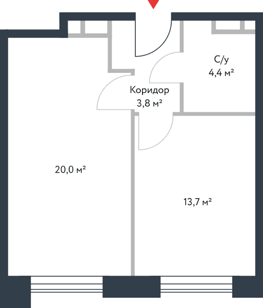 Riverpark Москва — планировка 2