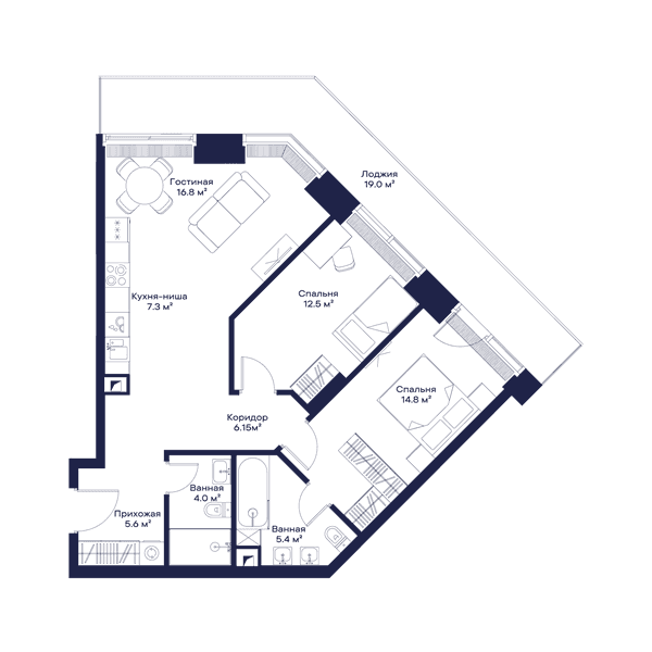 JOIS Москва — планировка 2