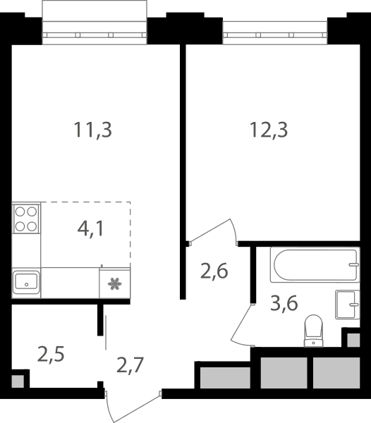 Михалковский Москва — планировка 2