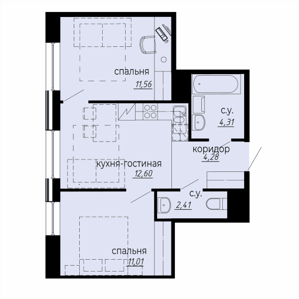iD Polytech Санкт-Петербург — планировка 3