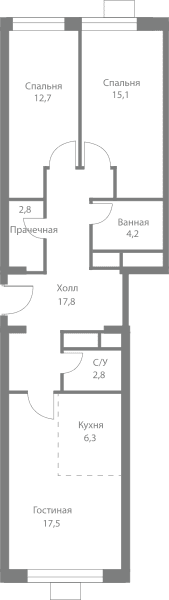 Stellar City Москва — планировка 3