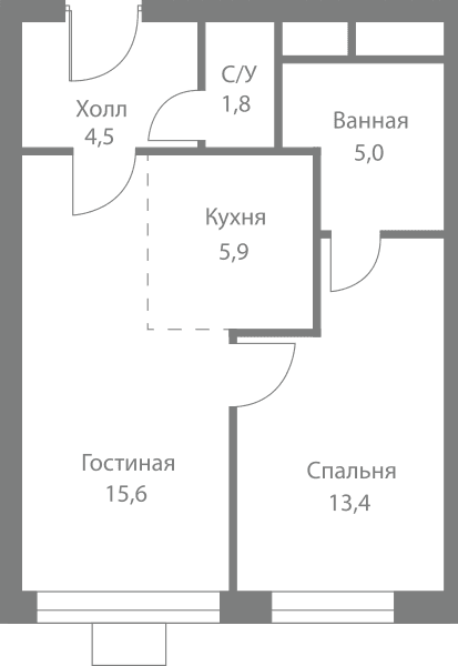Stellar City Москва — планировка 2