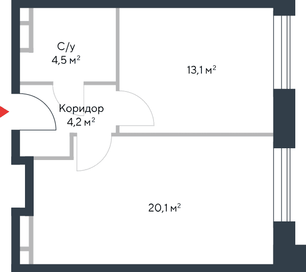 Riverpark Москва — планировка 2