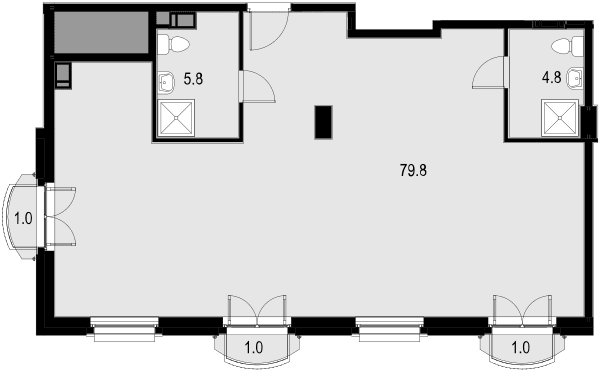 Wellton SPA Residence Москва — планировка 3