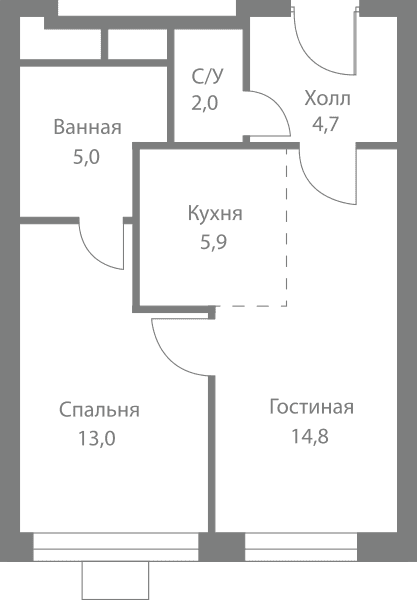 Stellar City Москва — планировка 2