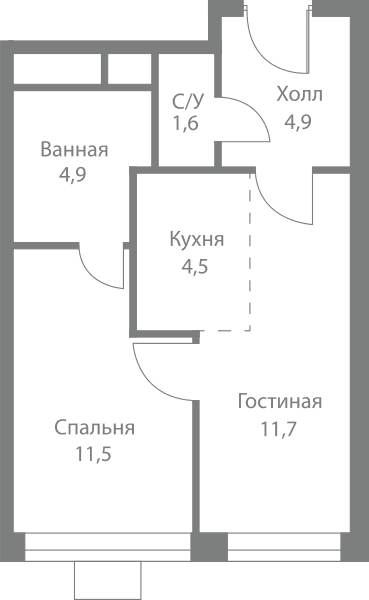Stellar City Москва — планировка 2