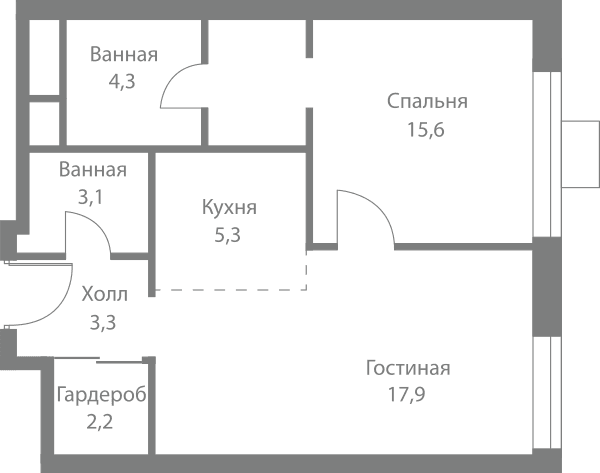 Stellar City Москва — планировка 2