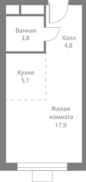 Stellar City Москва — планировка 1