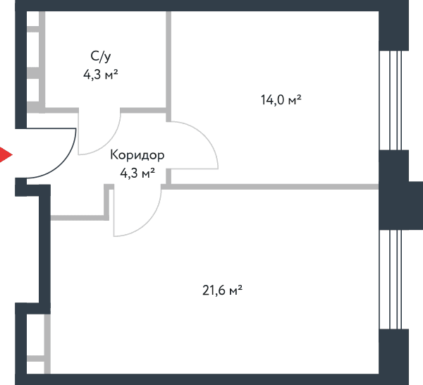 Riverpark Москва — планировка 2