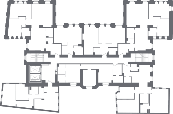 Северная корона Apartments Санкт-Петербург — планировка 3